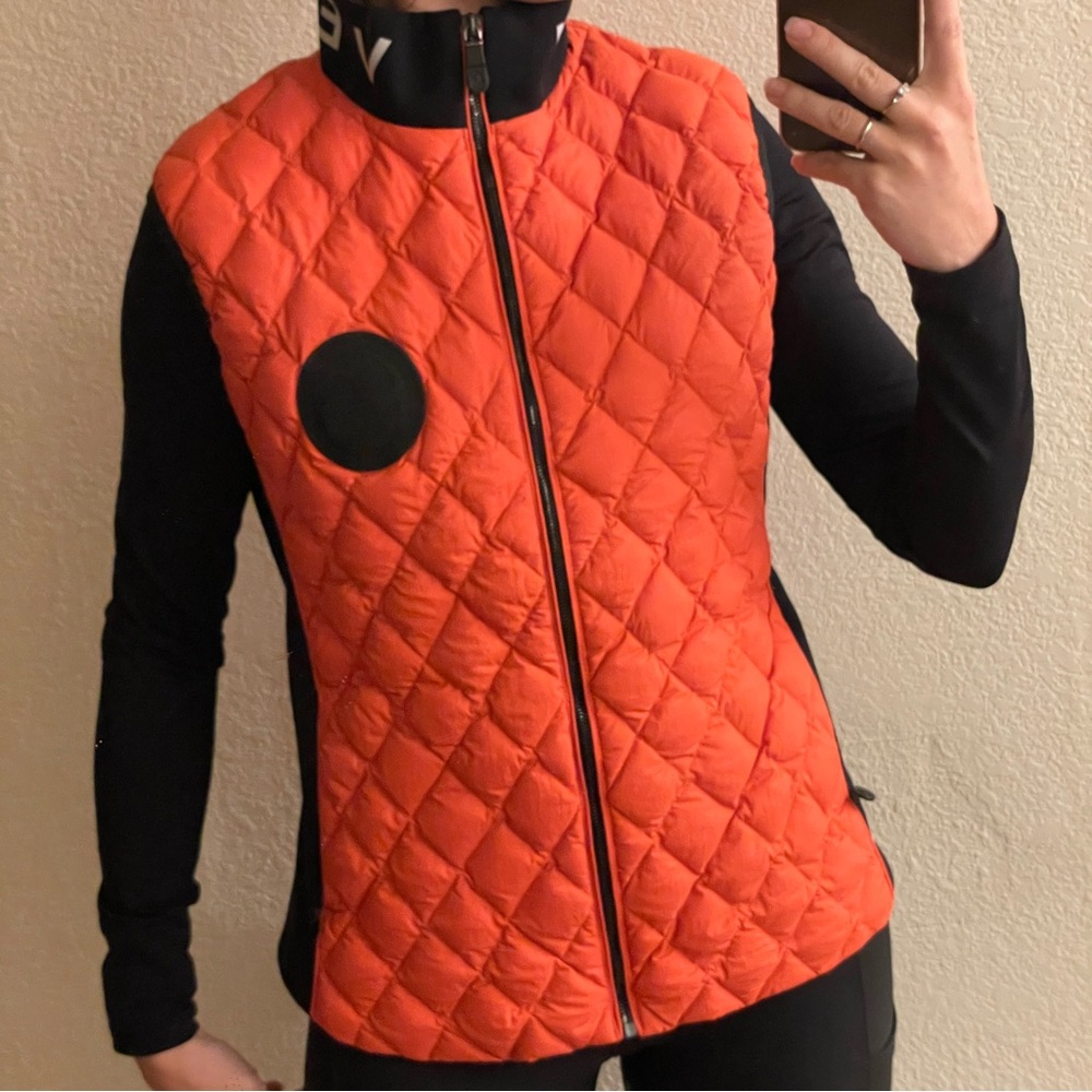 Vestrum Murcia Orange Quilted Women's equestrian riding Vest size L - Picture 4 of 14